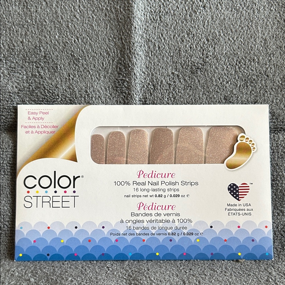 Color Street Moonburst-Pedicure